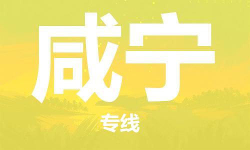 保定到咸宁物流专线2023省市县+乡镇-闪+送