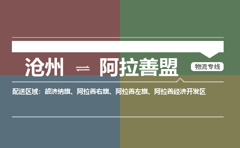 沧州到阿拉善盟物流专线，沧州到阿拉善盟物流公司，沧州到阿拉善盟货运专线