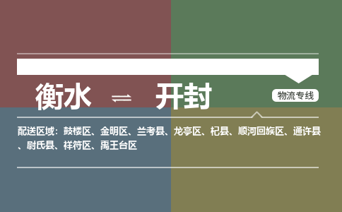 衡水到开封物流专线2023省市县+乡镇-闪+送