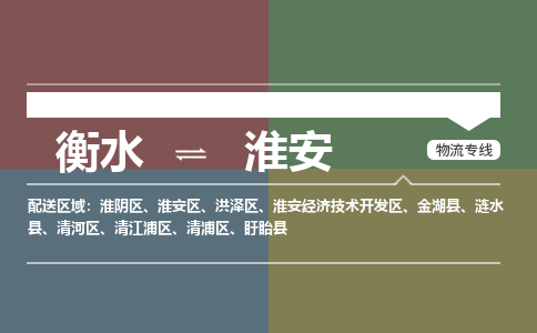 衡水到淮安物流专线2023省市县+乡镇-闪+送