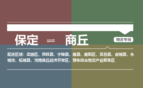 保定到商丘物流专线2023省市县+乡镇-闪+送