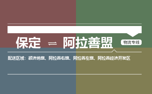 保定到阿拉善盟物流专线2023省市县+乡镇-闪+送