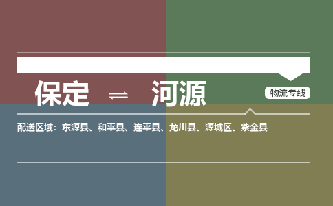 保定到河源物流专线2023省市县+乡镇-闪+送