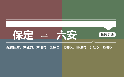 保定到六安物流专线2023省市县+乡镇-闪+送